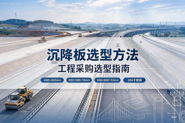 武宣沉降板选择方法