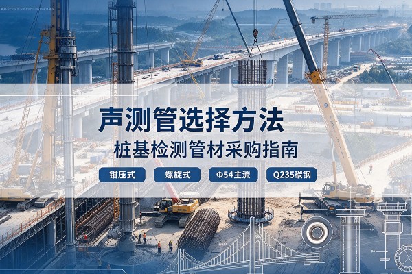 武宣声测管选型标准