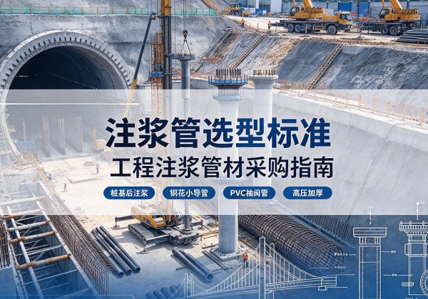 武宣注浆管选型标准